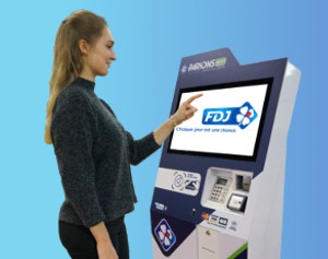 bornes interactives FDJ IPM France