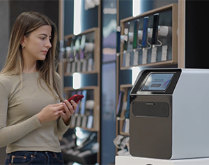 Borne Flex économie circulaire trade-in - Pandas - IPM France
