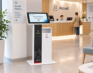 Borne interactive EK 2000-SCAN santé - IPM France