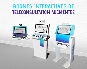 Borne interactive de téléconsultation-disopsitifs médicaux connectés_IPM France