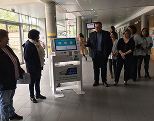 Borne interactive sante-ipm france-agfa healthcare-Cahors