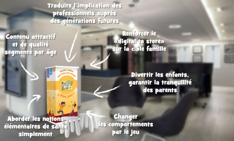 Bornes explicatives santé enfants Abeilles editions IPM FRANCe