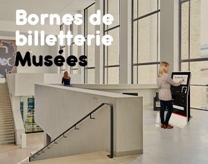 Bornes interactives de billetterie musées_IPM France