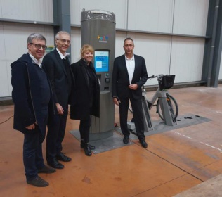 Kiosco interactivo velib IPM France