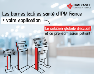 solution bornes interactives santé-accueil pré-admission patient