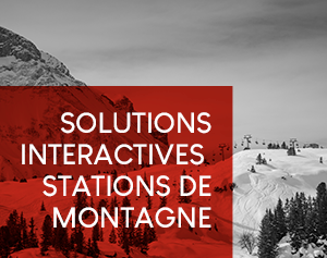 Solutions interactives stations de montagne