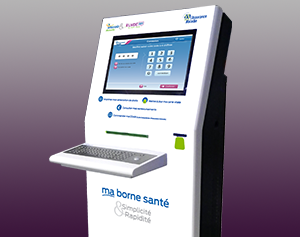 borne-interactive - consultation-impression-carte vitale