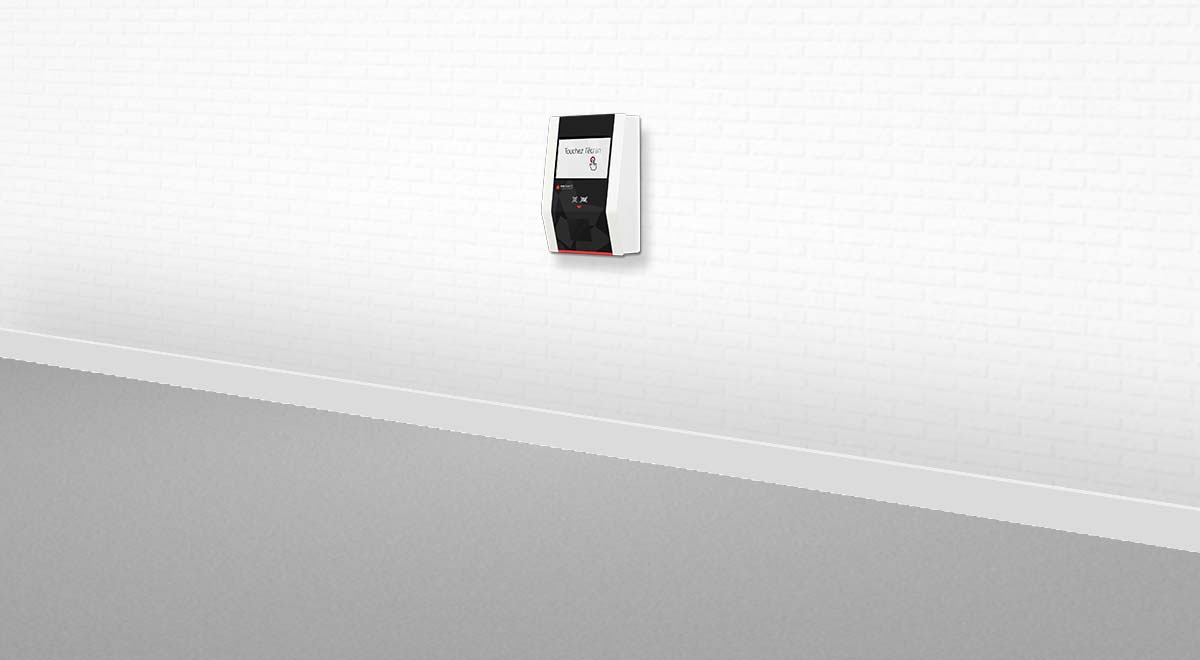 Borne tactile pointage EK 1000 identification - IPM France