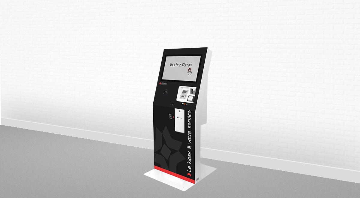Kiosco interactivo de pago-EK3000-IPM France