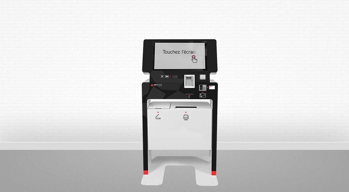 Borne interactive multi-services - Solution Easykiosk IPM France