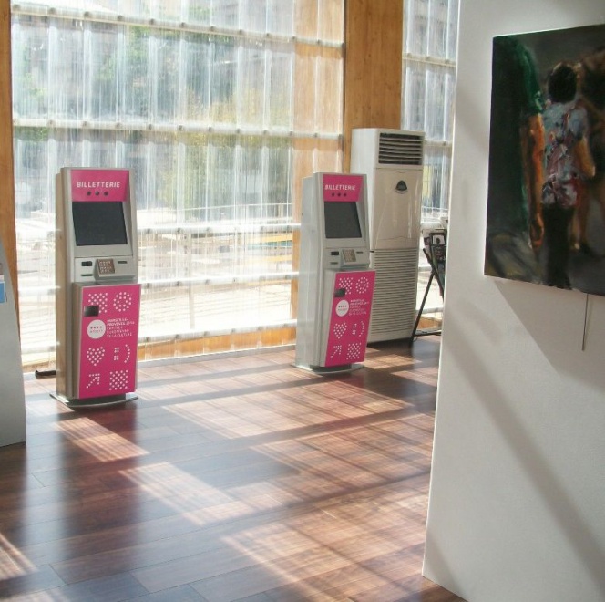 Ticketing interactive kiosk Marseille