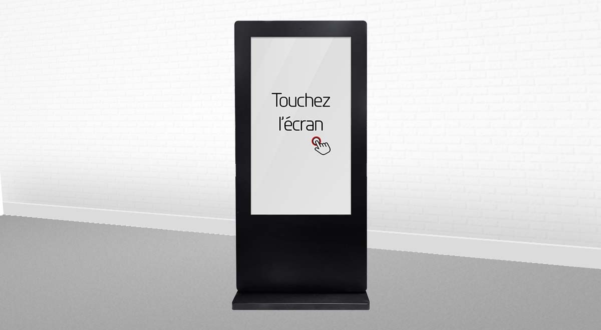 Totem-outdoor_IPM France_bornes tactiles