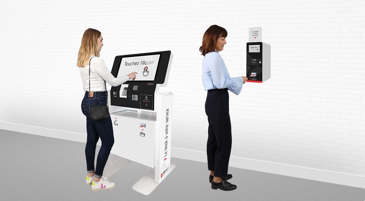 bornes interactives impression personnalisée cartes - IPM France