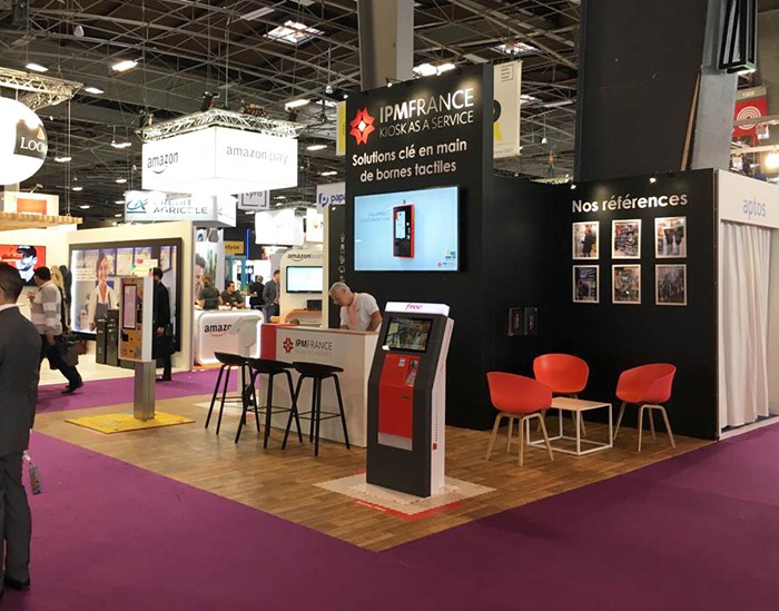 Bornes interactives IPM France Paris Retail Week