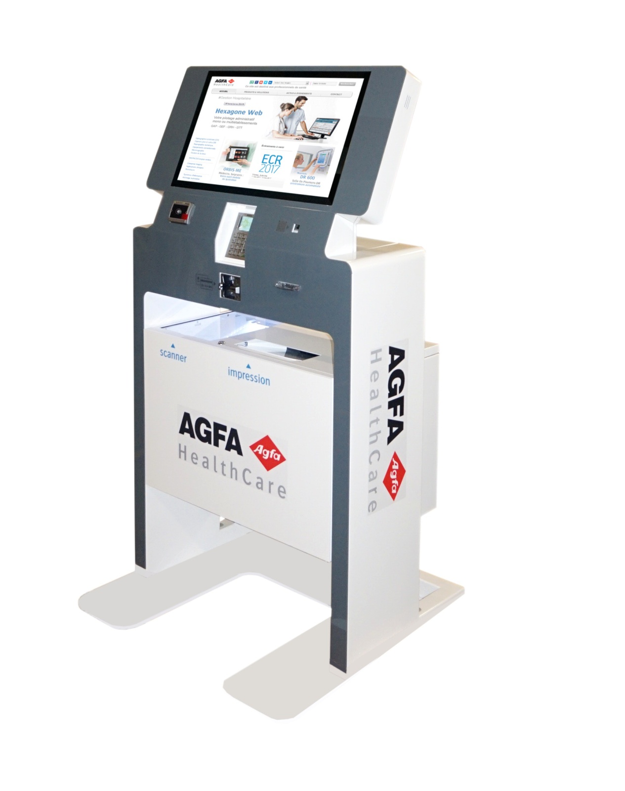 Agfa Healhcare : EasyKiosk solution Ipm France