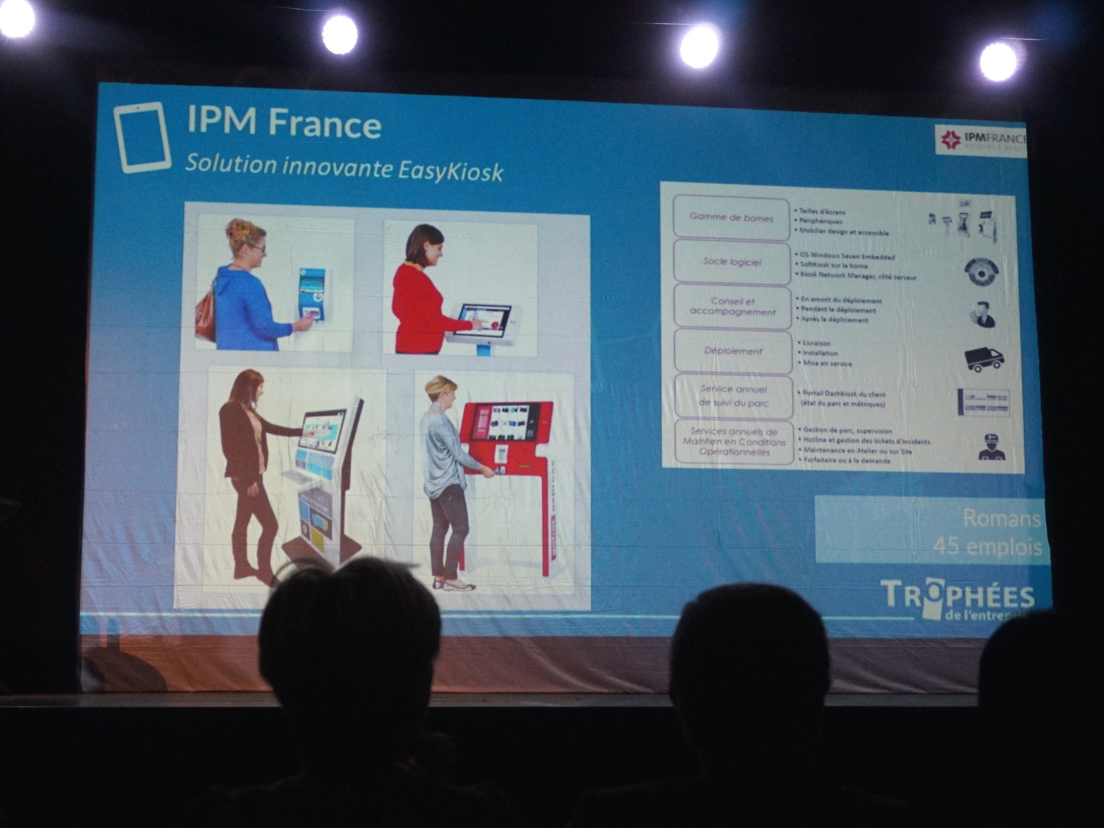 Kiosco interactivo IPM France