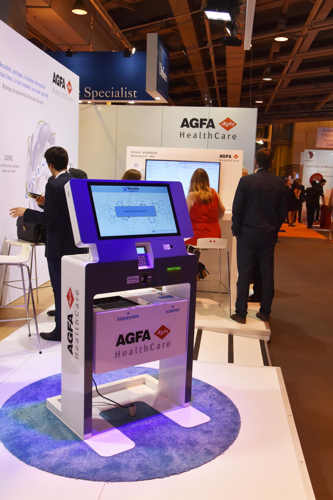 borne tactile information paiement impression sante - agfa-ipmfrance