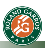 logo roland garros bornes tactiles interactives