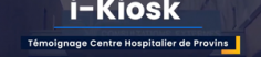 Borne interactive d'admission patient i-Kiosk_CPage x IPM France
