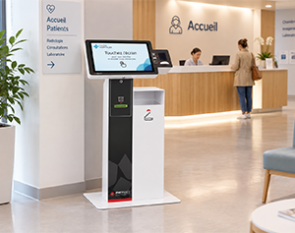 Borne interactive EK 2000-SCAN santé - IPM France