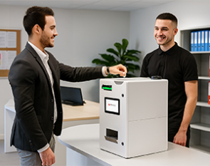 Monnayeur SelfPay - automatiser reglement espèces clients