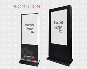 Promotion totems tactiles IPM France