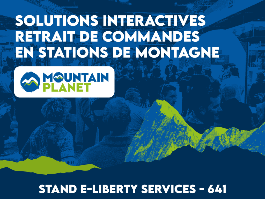 Bornes interactives retrait de commandes en stations de montagne-mountain planet 2024-IPM France